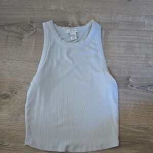 Women's Light Blue Sleeveless Top